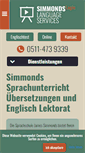 Mobile Screenshot of englisch-lehrer.com