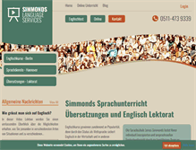 Tablet Screenshot of englisch-lehrer.com